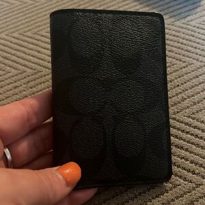 Coach card holder